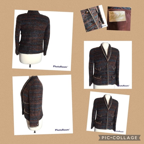 VINTAGE Moda Kimi Fitted Blazer - Picture 1 of 7